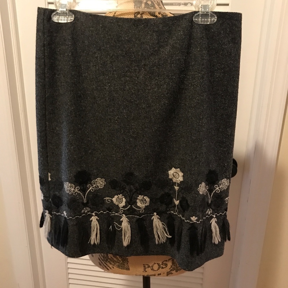 🌸SUPPLY & DEMAND Wool Skirt